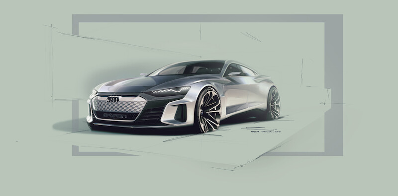 Nowa gwiazda w stolicy filmu - koncepcyjne Audi e-tron GT