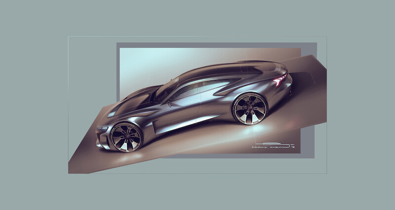 Nowa gwiazda w stolicy filmu - koncepcyjne Audi e-tron GT