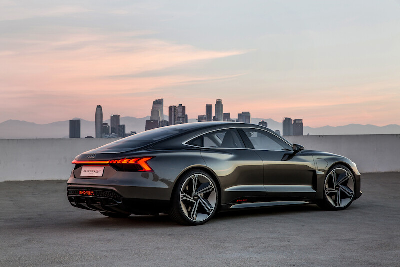 Nowa gwiazda w stolicy filmu - koncepcyjne Audi e-tron GT