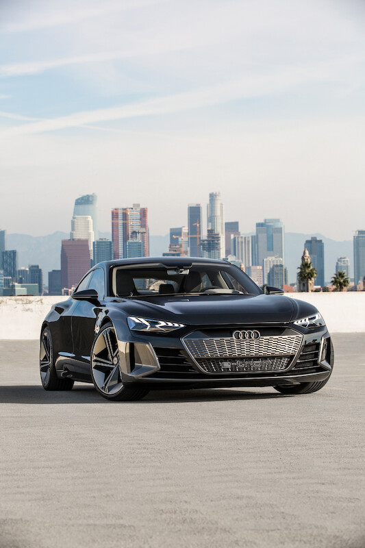 Nowa gwiazda w stolicy filmu - koncepcyjne Audi e-tron GT