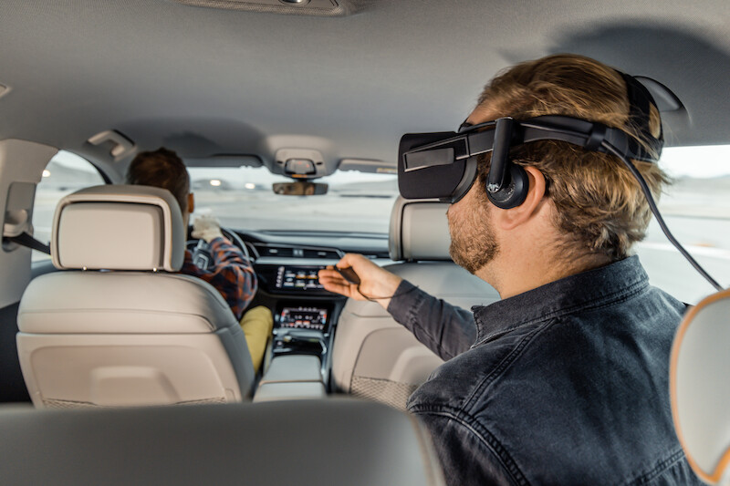 Podczas targów CES 2019 w Las Vegas, Audi zamienia samochód w platformę doświadczeń virtual reality
