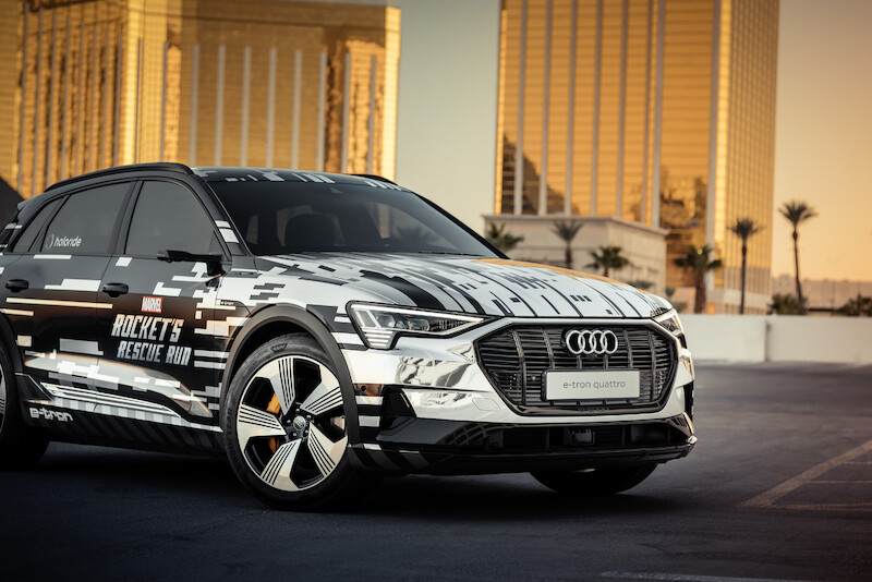 Podczas targów CES 2019 w Las Vegas, Audi zamienia samochód w platformę doświadczeń virtual reality