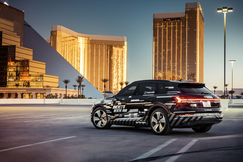 Podczas targów CES 2019 w Las Vegas, Audi zamienia samochód w platformę doświadczeń virtual reality