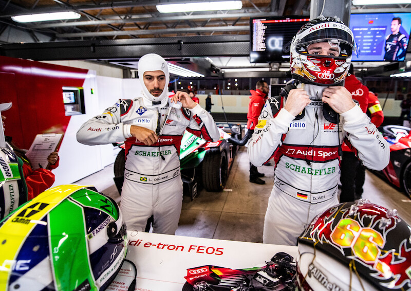 Formuła E: podwójne podium dla Audi e-tron FE05