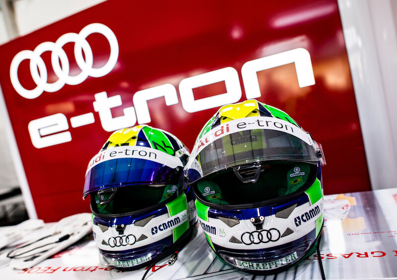 Audi e-tron FE05 błyszczy w upalnym Chile