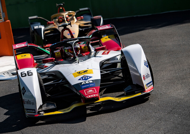 Audi e-tron FE05 błyszczy w upalnym Chile