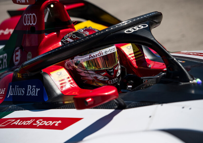 Audi e-tron FE05 błyszczy w upalnym Chile