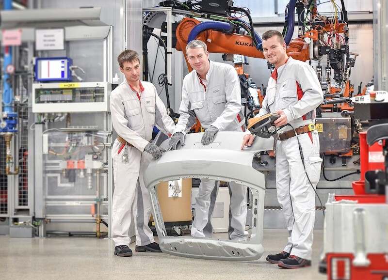 Dzięki innowacyjnym pomysłom swych pracowników, Audi w roku 2018 zaoszczędziło 110 milionów euro