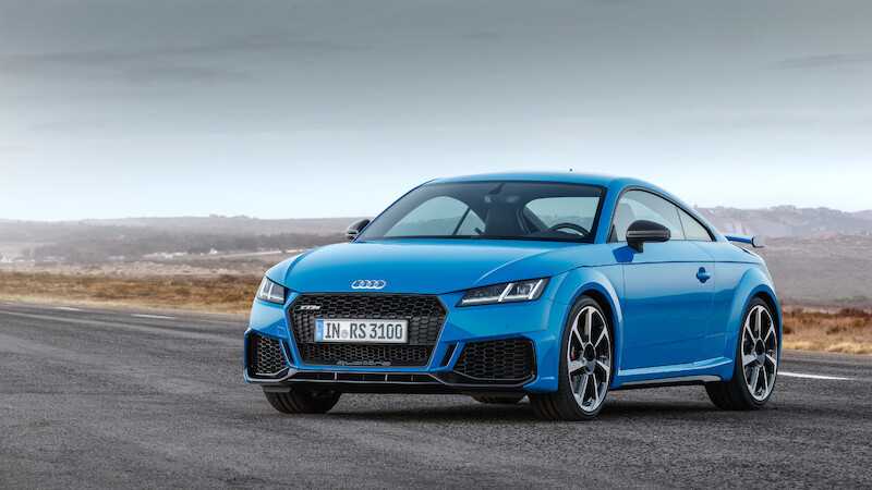 Kompaktowy samochód sportowy w swej szczytowej formie: nowe Audi TT RS Coupé