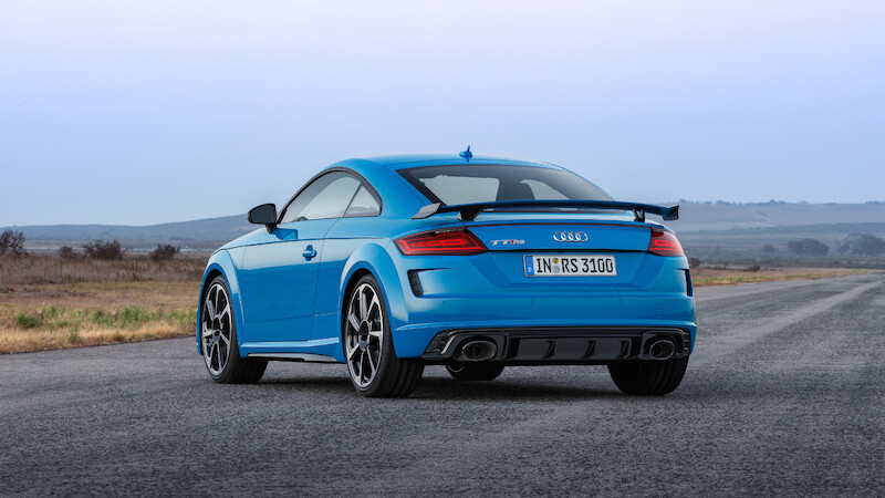 Kompaktowy samochód sportowy w swej szczytowej formie: nowe Audi TT RS Coupé