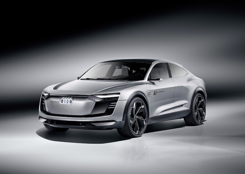 Innowacyjne, elektryczne modele Audi na ekspozycji czterech pierścieni podczas Poznań Motor Show 2019
