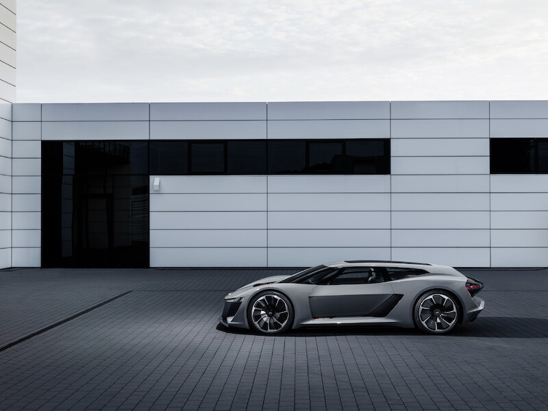 Innowacyjne, elektryczne modele Audi na ekspozycji czterech pierścieni podczas Poznań Motor Show 2019