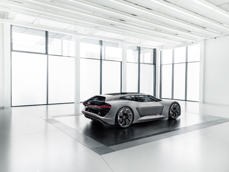 Innowacyjne, elektryczne modele Audi na ekspozycji czterech pierścieni podczas Poznań Motor Show 2019