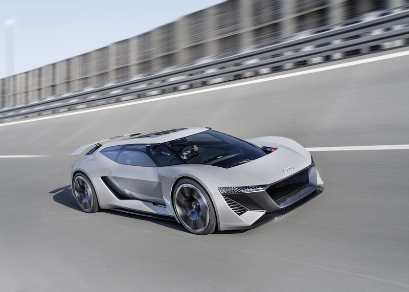 Innowacyjne, elektryczne modele Audi na ekspozycji czterech pierścieni podczas Poznań Motor Show 2019