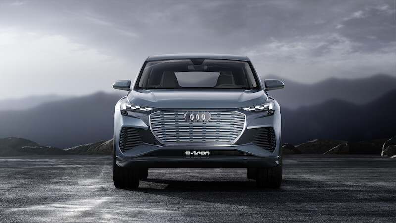 Innowacyjne, elektryczne modele Audi na ekspozycji czterech pierścieni podczas Poznań Motor Show 2019