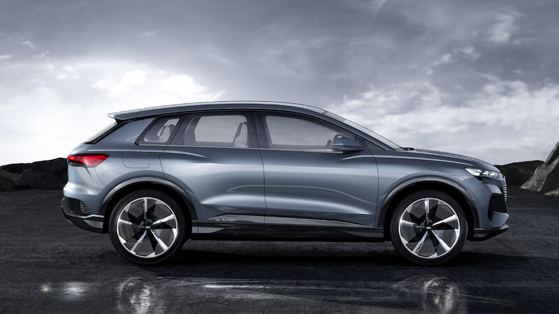 Innowacyjne, elektryczne modele Audi na ekspozycji czterech pierścieni podczas Poznań Motor Show 2019