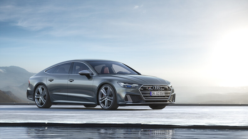 Sprawność na długich trasach: Audi S6 i S7 po raz pierwszy dostępne jako modele w wersji TDI z elektrycznie napędzaną sprężarką