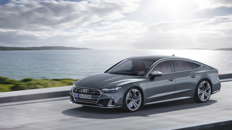 Sprawność na długich trasach: Audi S6 i S7 po raz pierwszy dostępne jako modele w wersji TDI z elektrycznie napędzaną sprężarką