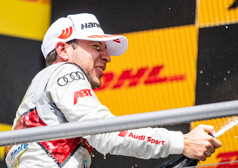 DTM: wszystkie trzy miejsca na podium dla Audi, niesamowita ucieczka René Rasta