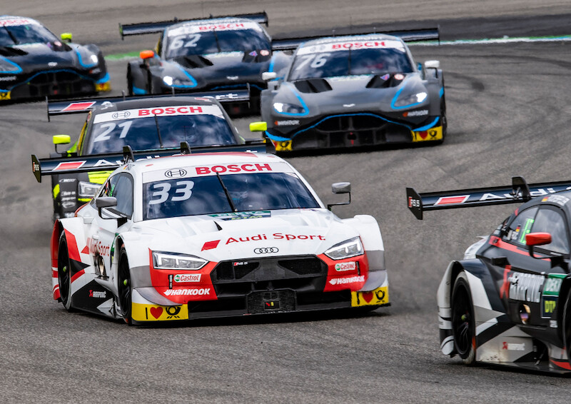 DTM: wszystkie trzy miejsca na podium dla Audi, niesamowita ucieczka René Rasta