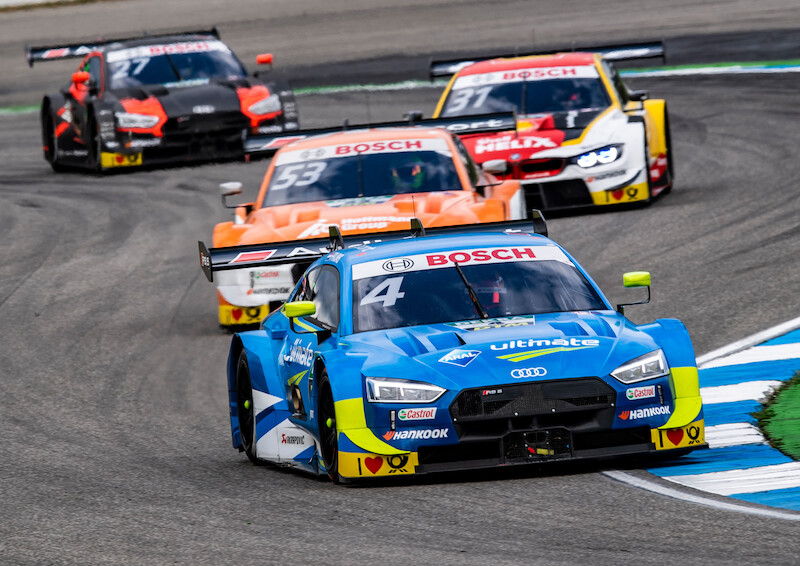DTM: wszystkie trzy miejsca na podium dla Audi, niesamowita ucieczka René Rasta