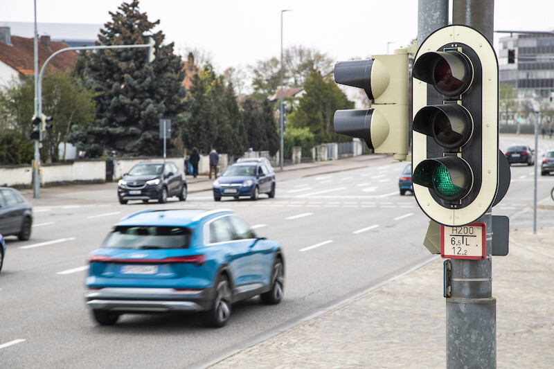 Audi komunikuje się z sygnalizacją świetlną w Europie