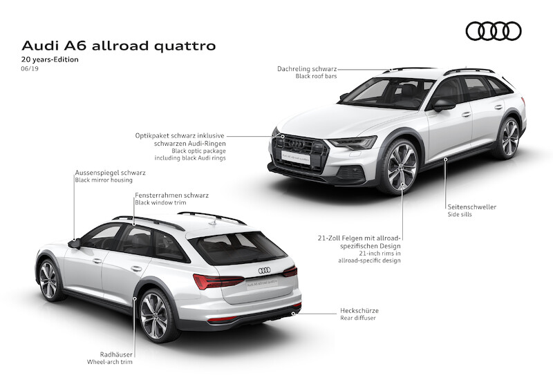 20 lat Audi A6 Avant o terenowym zacięciu: nowe Audi A6 allroad quattro