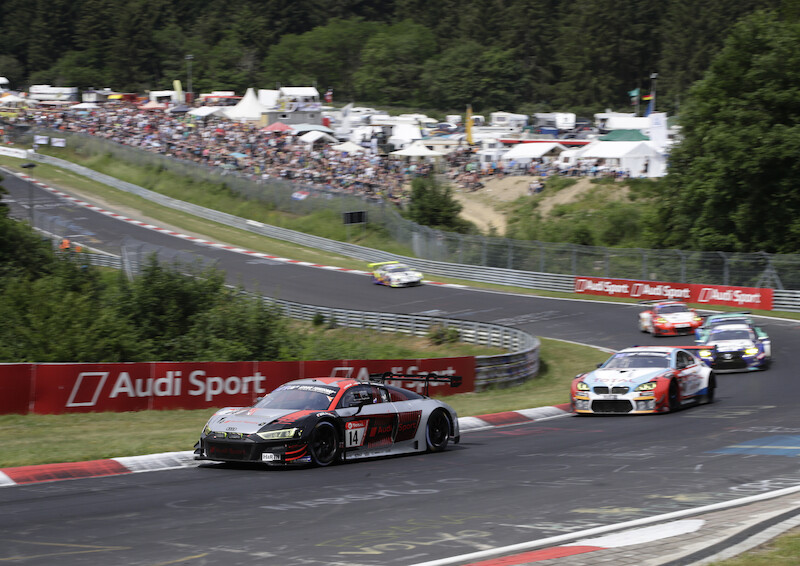 Audi Sport po raz piąty wygrywa 24-godzinny wyścig na torze Nürburgring