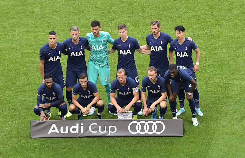  Tottenham Hotspur zdobywa puchar turnieju Audi Cup 2019 