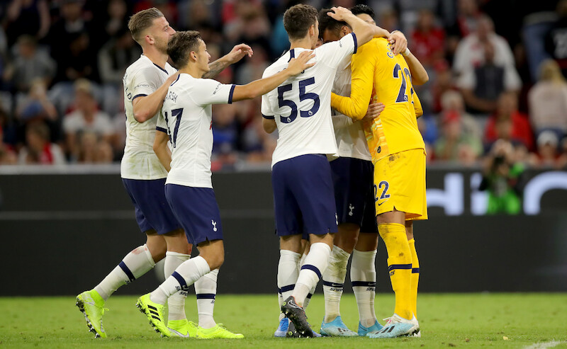  Tottenham Hotspur zdobywa puchar turnieju Audi Cup 2019 
