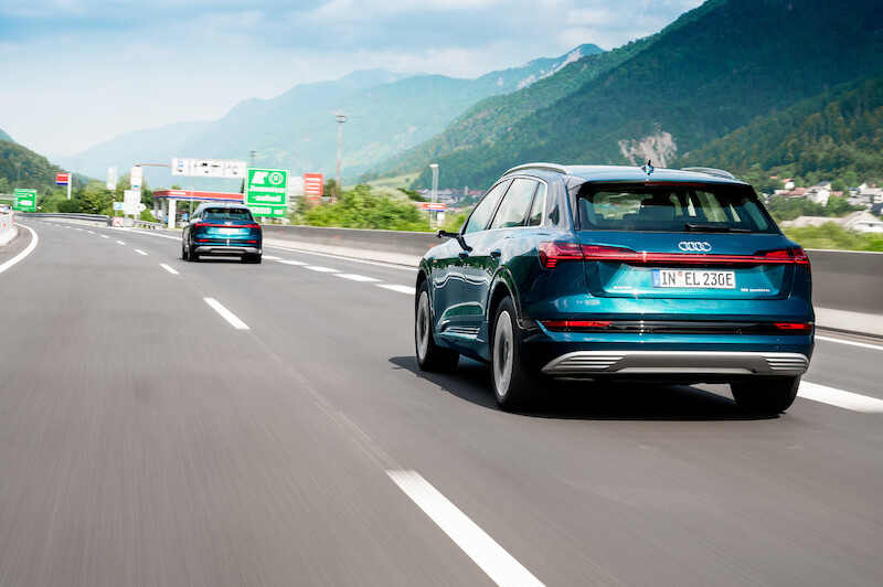 Dziesięć państw w 24 godziny: Audi e-tron w drodze