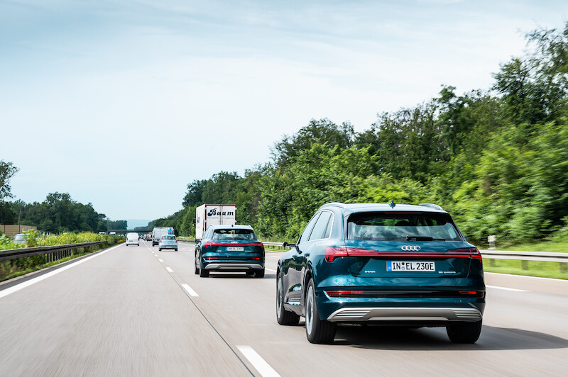 Dziesięć państw w 24 godziny: Audi e-tron w drodze