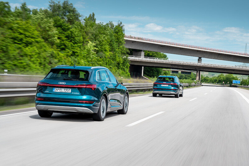 Dziesięć państw w 24 godziny: Audi e-tron w drodze