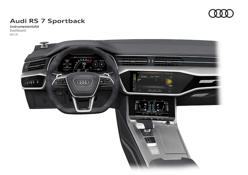 Najwyższe parametry i innowacyjna stylistyka: nowe Audi RS 7 Sportback