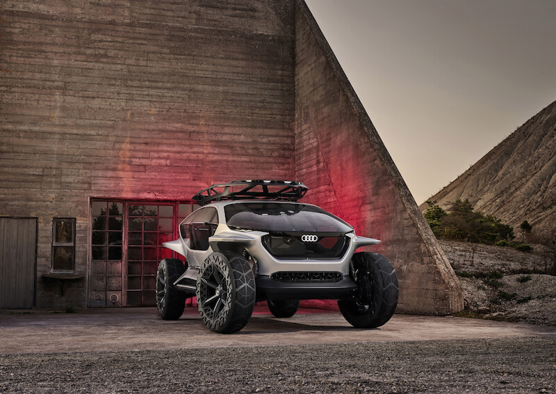 Terenówką w przyszłość - Audi AI:TRAIL quattro