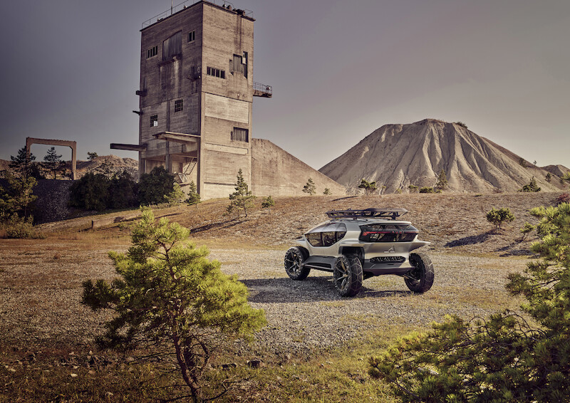 Terenówką w przyszłość - Audi AI:TRAIL quattro