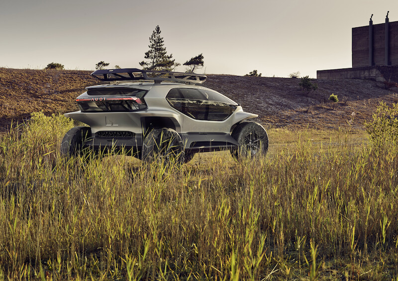 Terenówką w przyszłość - Audi AI:TRAIL quattro