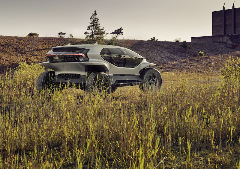 Terenówką w przyszłość - Audi AI:TRAIL quattro