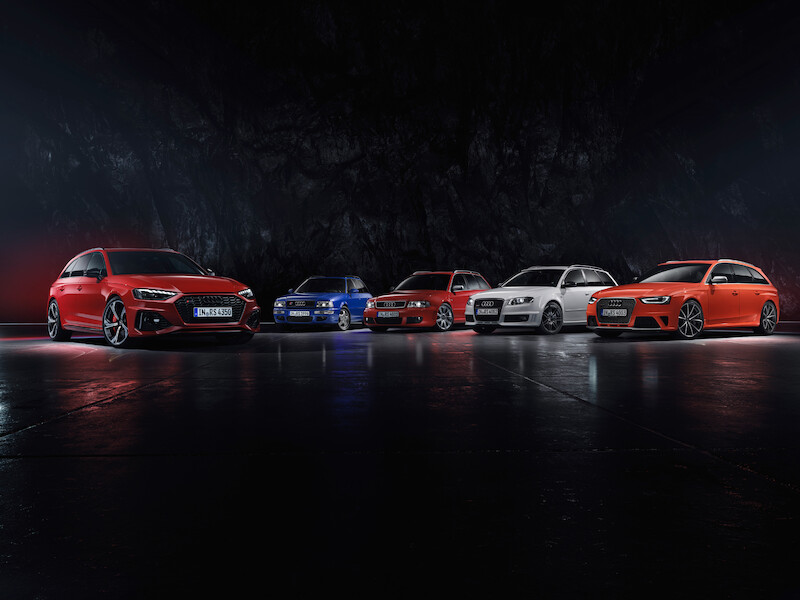 Odświeżenie mocnego kombi: Nowe Audi RS 4 Avant