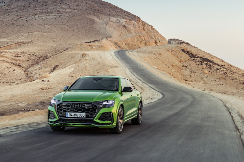 Najbardziej sportowe z rodziny Q: nowe Audi RS Q8