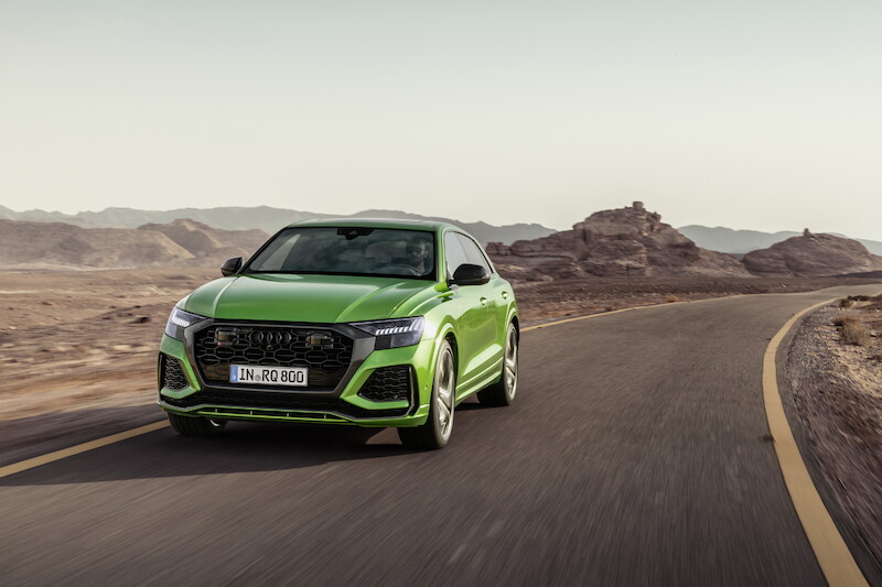 Najbardziej sportowe z rodziny Q: nowe Audi RS Q8