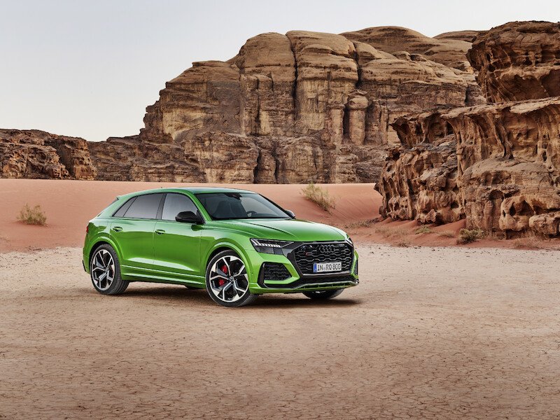 Najbardziej sportowe z rodziny Q: nowe Audi RS Q8