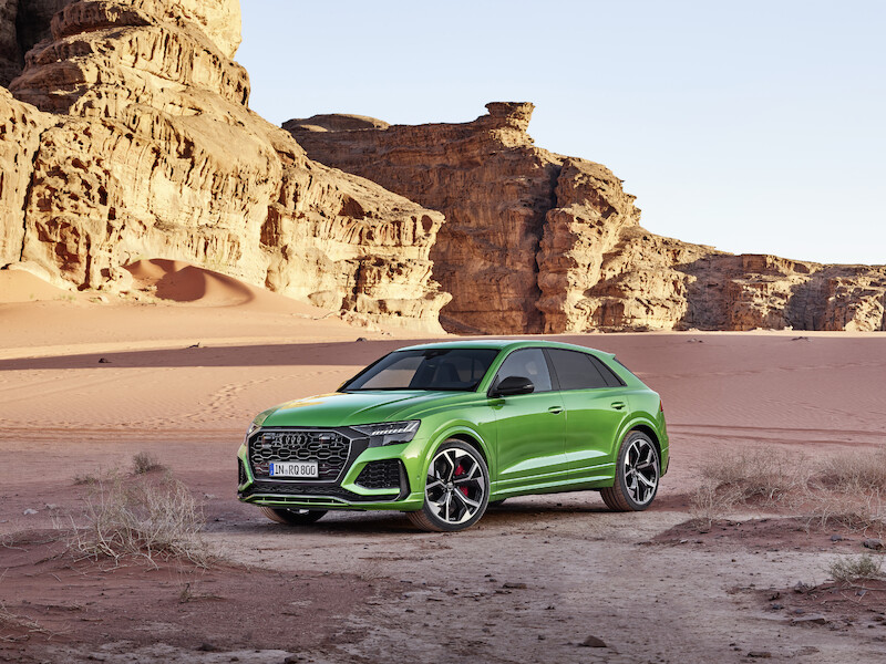 Najbardziej sportowe z rodziny Q: nowe Audi RS Q8