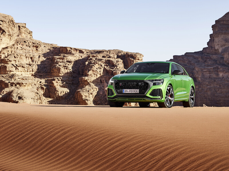 Najbardziej sportowe z rodziny Q: nowe Audi RS Q8