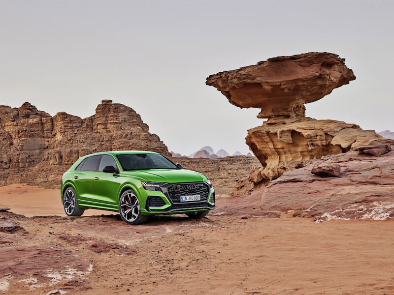 Najbardziej sportowe z rodziny Q: nowe Audi RS Q8