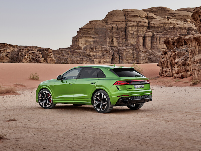 Najbardziej sportowe z rodziny Q: nowe Audi RS Q8
