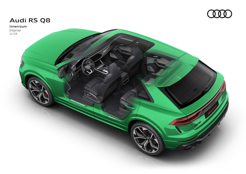 Najbardziej sportowe z rodziny Q: nowe Audi RS Q8