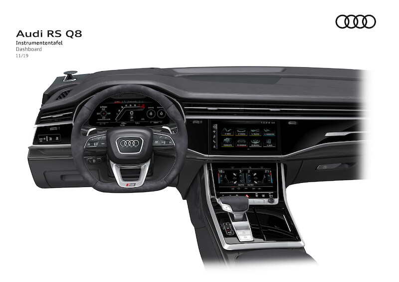Najbardziej sportowe z rodziny Q: nowe Audi RS Q8