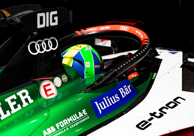 Zawodnik Audi Lucas di Grassi zachwycił doskonałą jazdą w Santiago de Chile