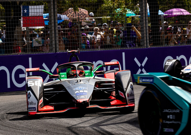 Zawodnik Audi Lucas di Grassi zachwycił doskonałą jazdą w Santiago de Chile